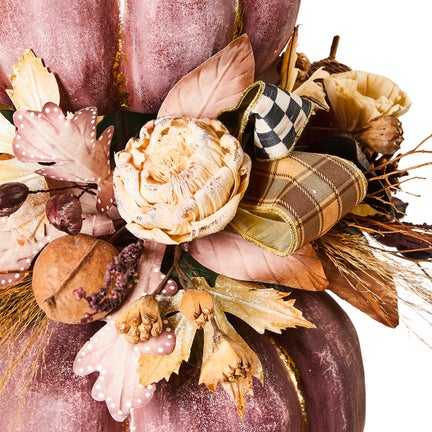 Autumnology Stacked Pumpkins Topiary
