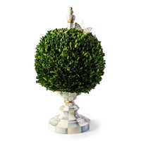 Sterling Check Large Boxwood Centerpiece