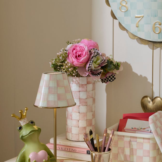 Pink Ranunculus & Rose Bouquet image number 1