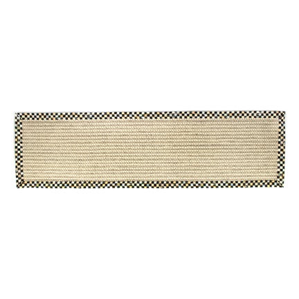 Courtly Check Cable Wool Sisal 2'6" x 9' Runner