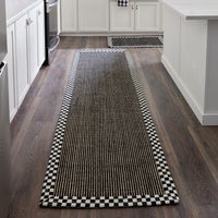 Courtly Check Sisal Dot 2'6" x 9' Runner