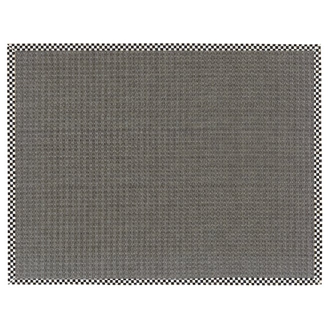 Courtly Check 8' x 10' Grey Sisal Rug image number 0