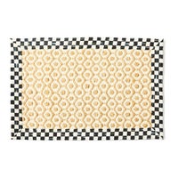 Courtly Check Natural Honeycomb Rug