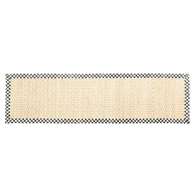 Courtly Check Natural Honeycomb Rug image number 4