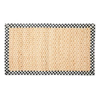 Courtly Check Natural Honeycomb Rug