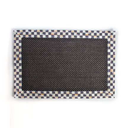 Courtly Check Black Sisal 2' x 3' Rug
