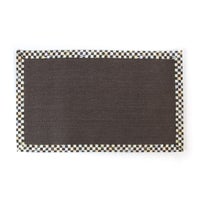 Courtly Check Black Sisal 3' x 5' Rug