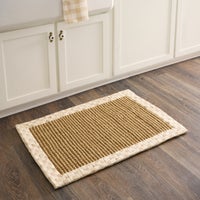 Mocha Check 2' x 3' Chunky Sisal Rug