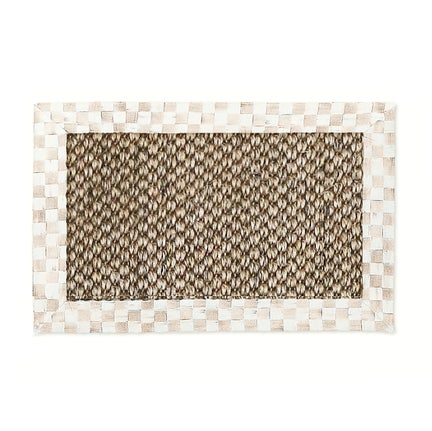Mocha Check 2' x 3' Chunky Sisal Rug