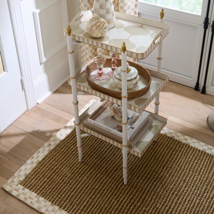 Mocha Check 3' x 5' Chunky Sisal Rug