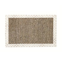 Mocha Check 3' x 5' Chunky Sisal Rug