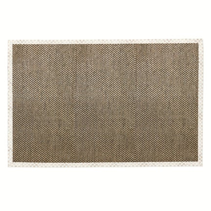 Mocha Check 8' x 10' Chunky Sisal Rug