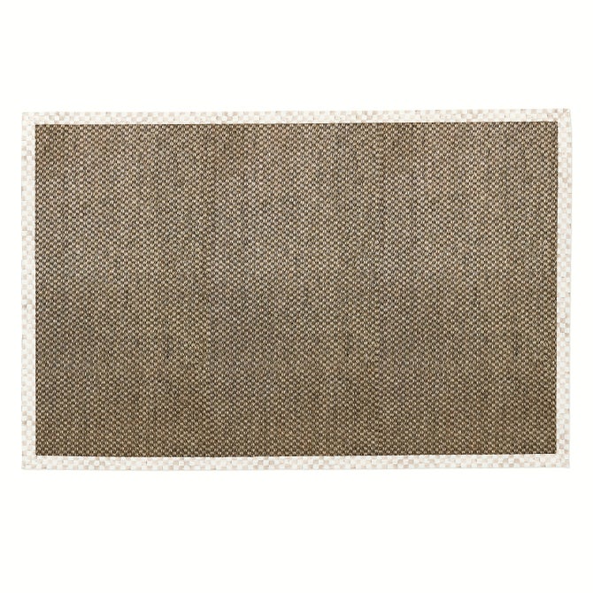 Mocha Check 8' x 10' Chunky Sisal Rug image number 0