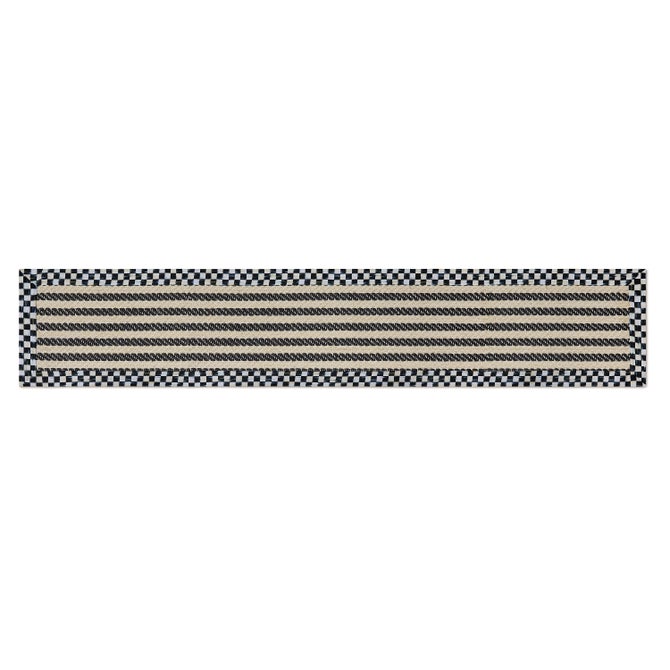 Courtly Check Herringbone Stripe 2'6" x 9' Sisal Runner image number 0