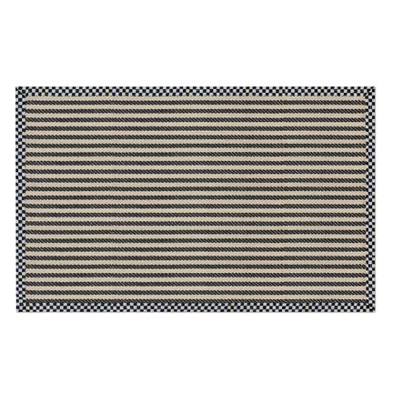 Courtly Check Herringbone Stripe 6' x 9' Sisal Rug