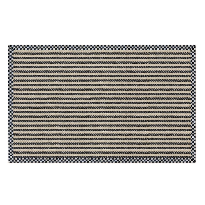 Courtly Check Herringbone Stripe 6' x 9' Sisal Rug image number 0