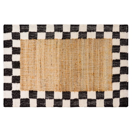 Check Jute 2' x 3' Rug
