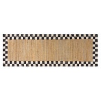 Check Jute Rug