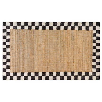 Check Jute 3' x 5' Rug