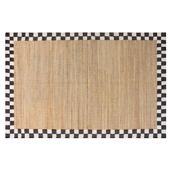 Check Jute Rug image number 3