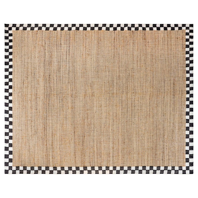 Check Jute Rug image number 1
