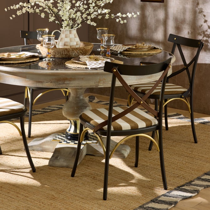 Jute Scalloped Black and White 8' x 10' Rug image number 3