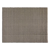 Natural, Black & White Checked 8' x 10' Rug