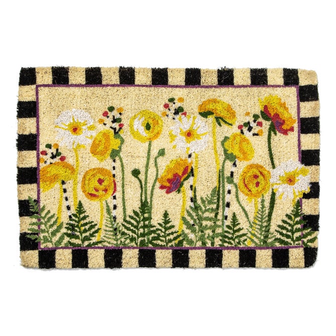 Everything is Coming Up Daisies Entrance Mat image number 0