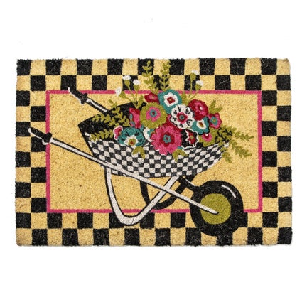 Wheelbarrow Entrance Mat