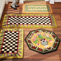 Courtly Check Entrance Mat