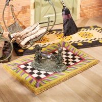 Courtly Check Entrance Mat