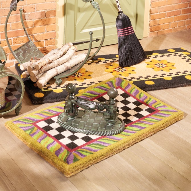 Courtly Check Entrance Mat image number 7