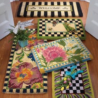 Courtly Check Entrance Mat