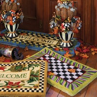 Courtly Check Entrance Mat