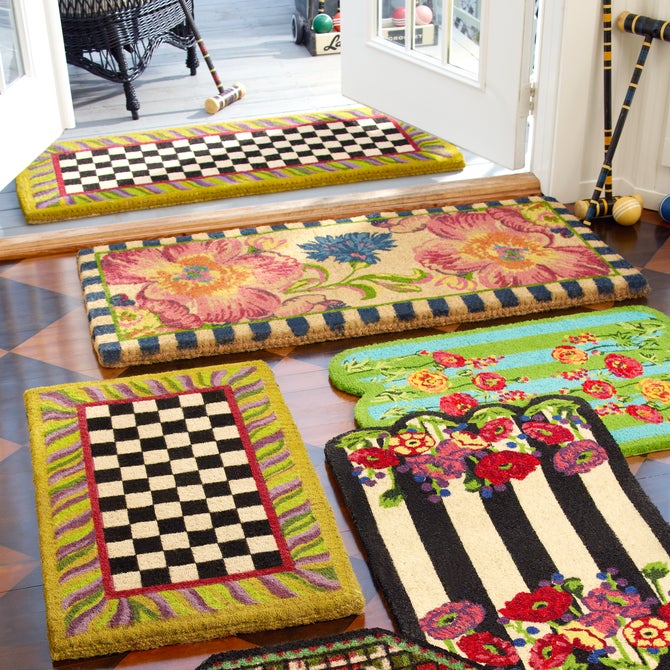 Courtly Check Double Door Entrance Mat image number 5