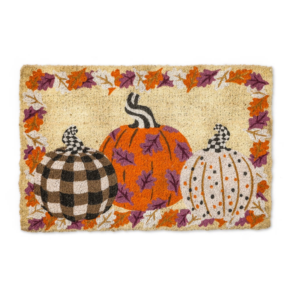 Pumpkin Palooza Entrance Mat mackenzie-childs Panama imagen 1