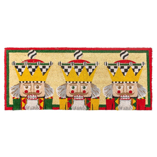 Nutcracker Double Door Entrance Mat image number 0