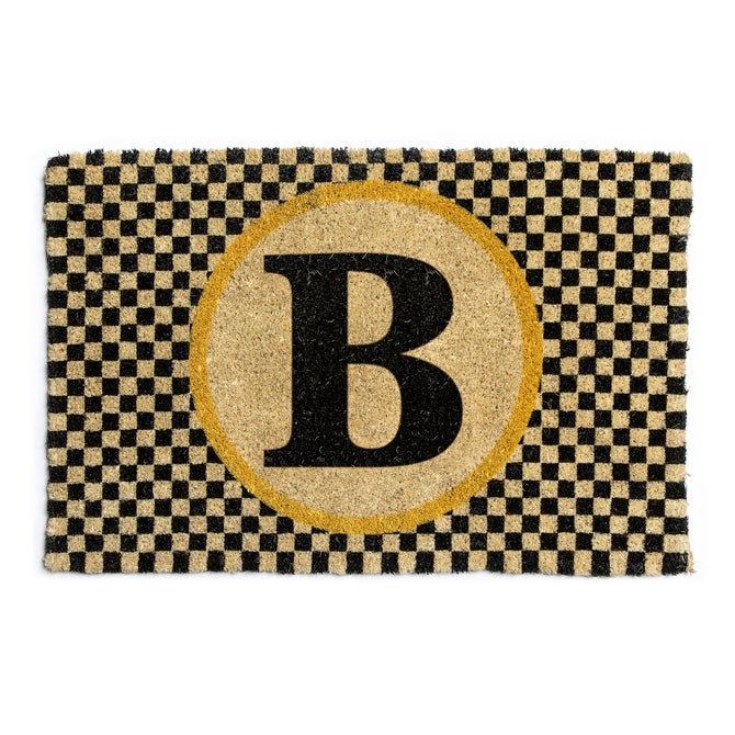 Monogrammed "B" Entrance Mat image number 0