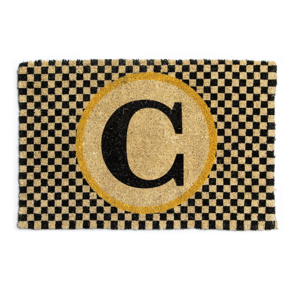 Monogram Entrance Mat - C mackenzie-childs Panama imagen 1