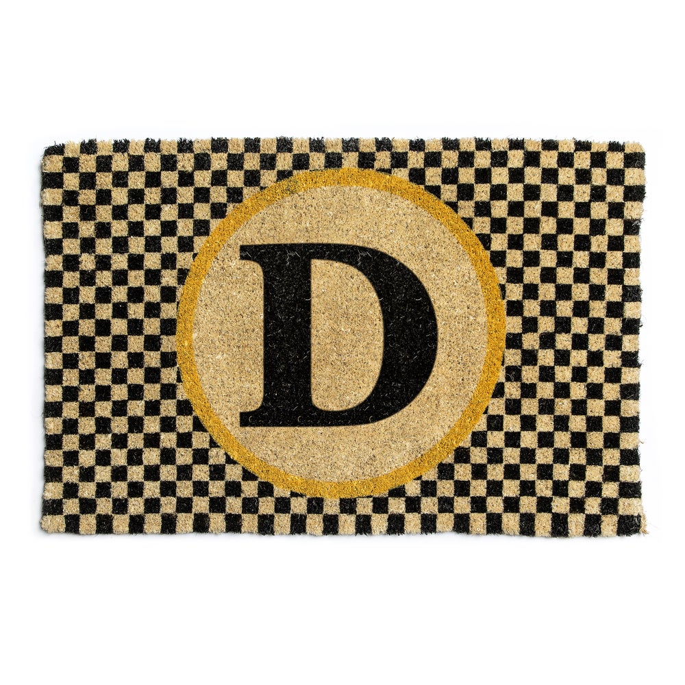 Monogram Entrance Mat - D mackenzie-childs Panama imagen 1