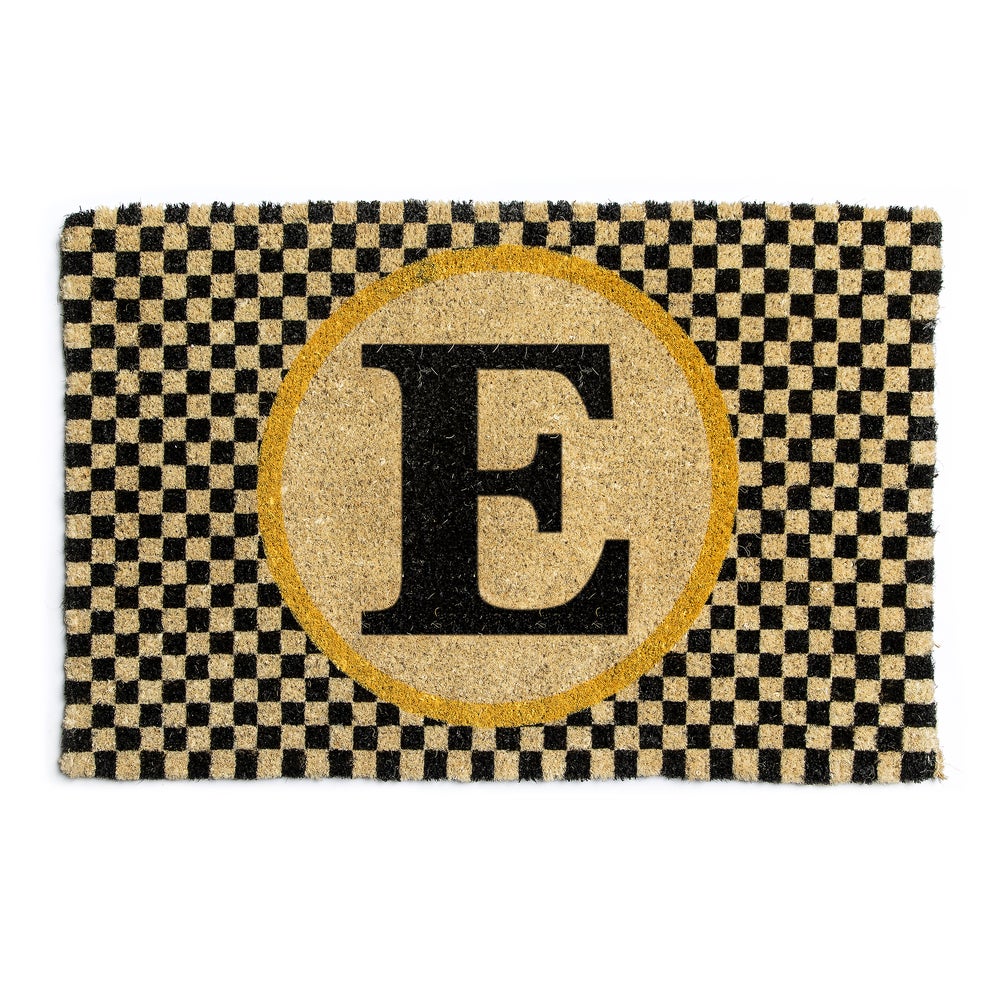 Monogram Entrance Mat - E mackenzie-childs Panama imagen 1