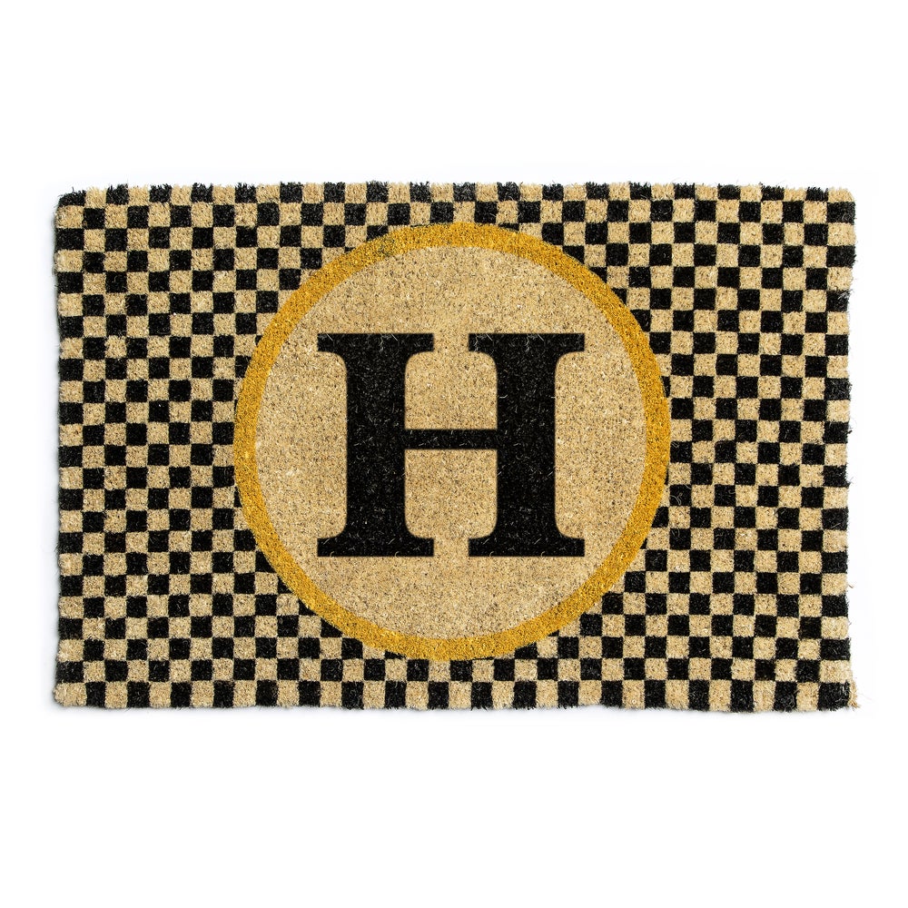 Monogram Entrance Mat - H mackenzie-childs Panama imagen 1
