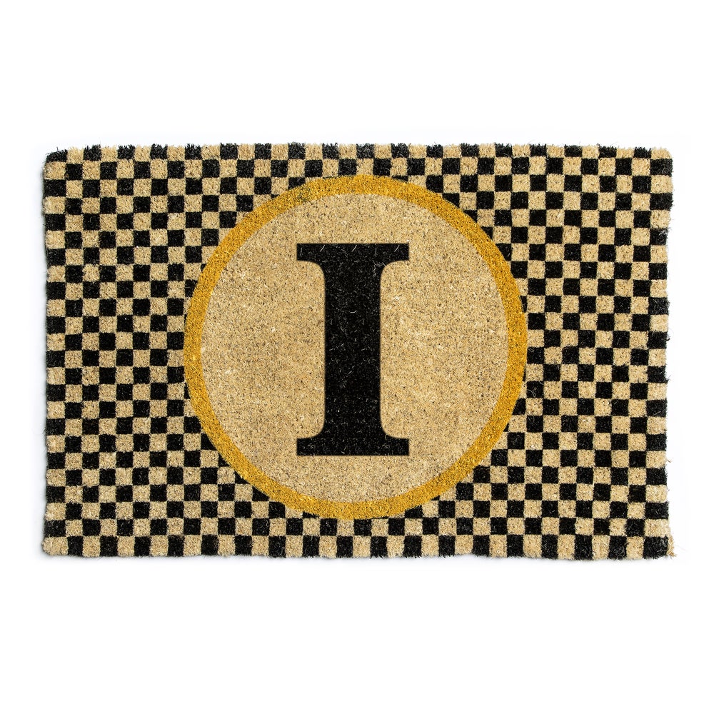 Monogram Entrance Mat - I mackenzie-childs Panama imagen 1