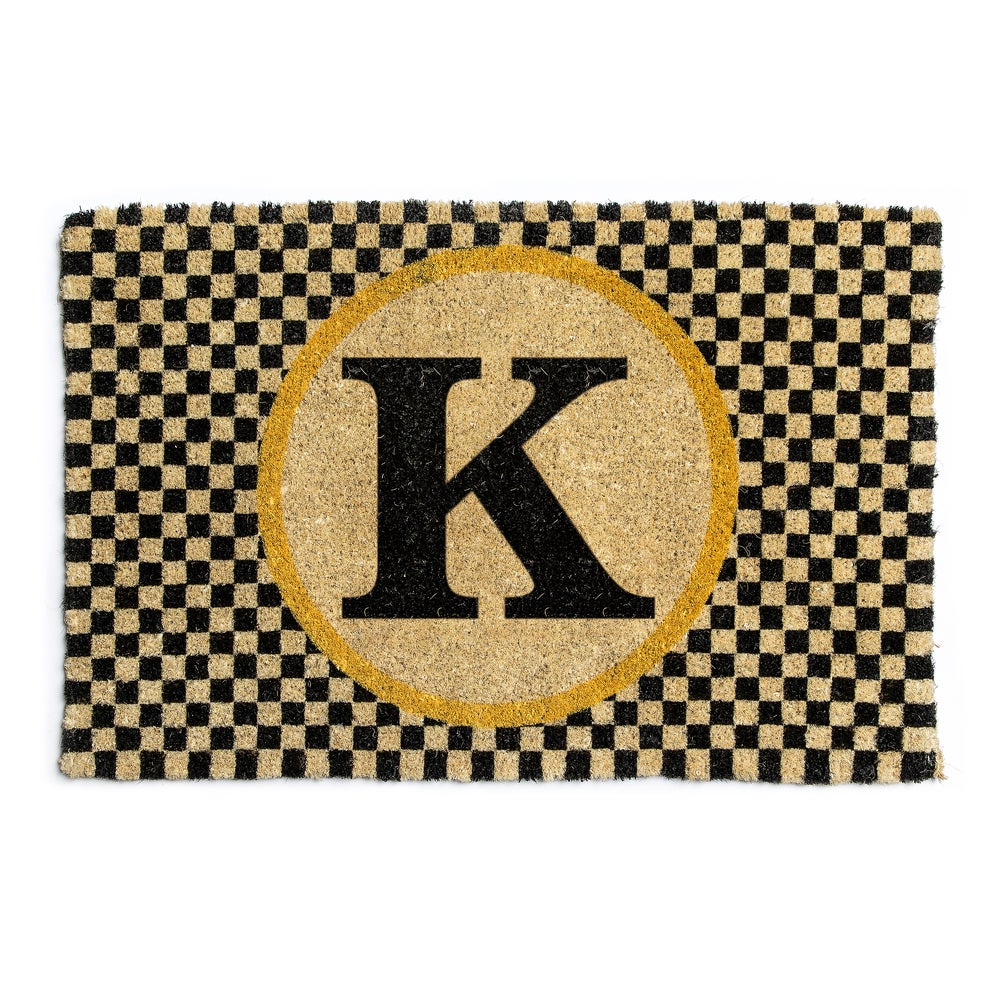 Monogram Entrance Mat - K mackenzie-childs Panama imagen 1