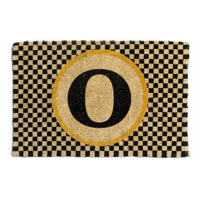 Monogrammed "O" Entrance Mat image number 0