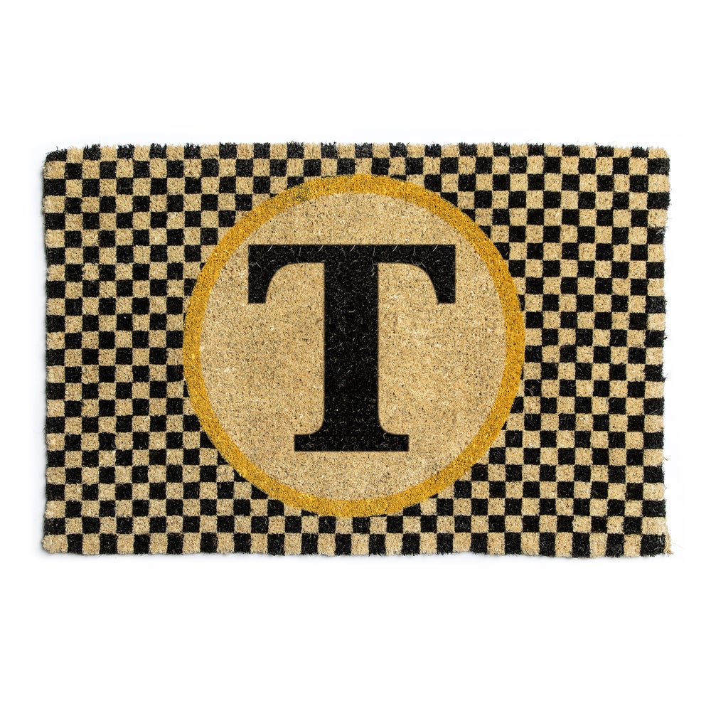 Monogram Entrance Mat - T mackenzie-childs Panama imagen 1