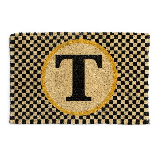 Monogrammed "T" Entrance Mat image number 0