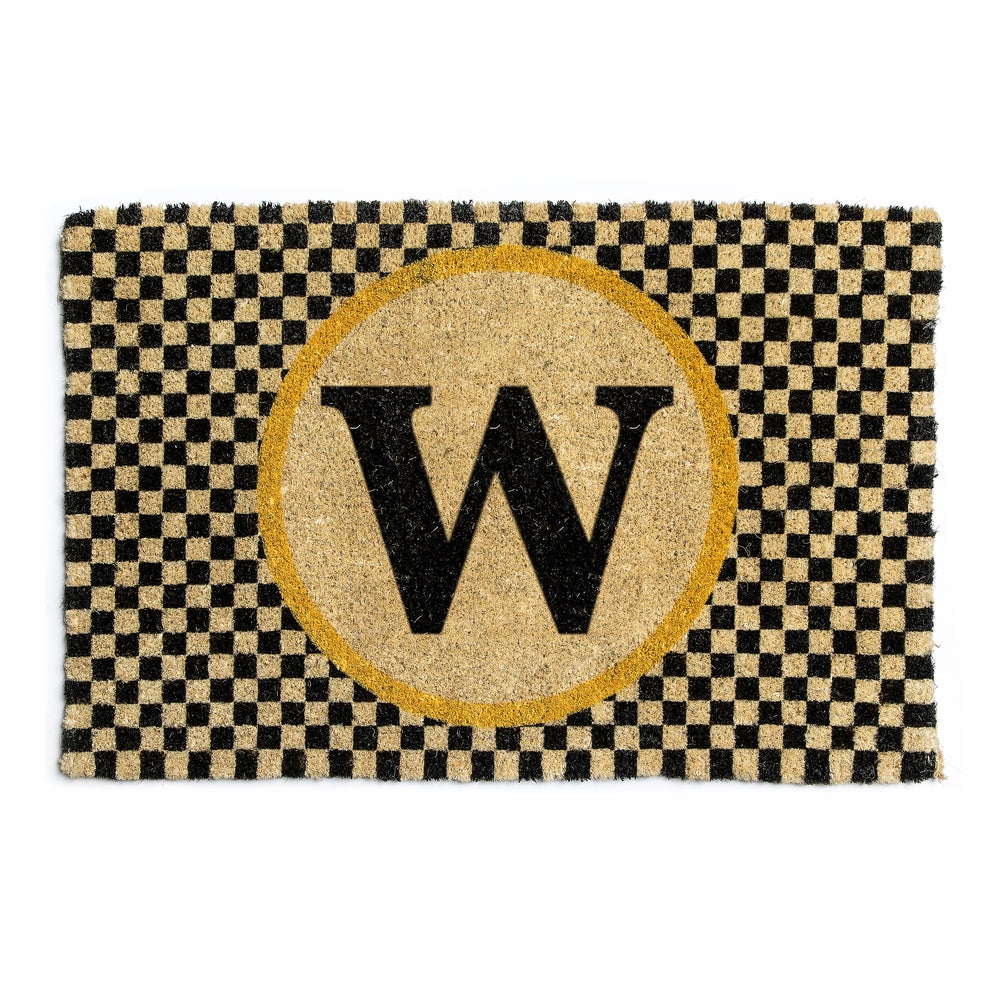 Monogram Entrance Mat - W mackenzie-childs Panama imagen 1