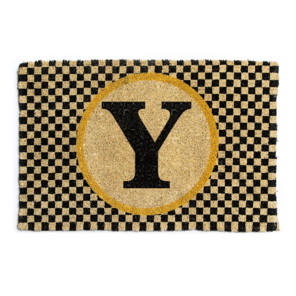 Monogram Entrance Mat - Y mackenzie-childs Panama imagen 1