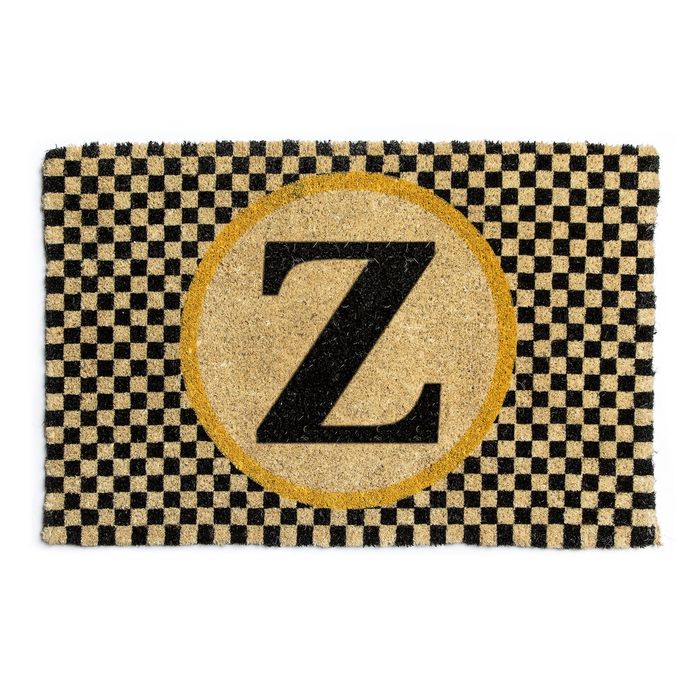 Monogram Entrance Mat - Z mackenzie-childs Panama imagen 1